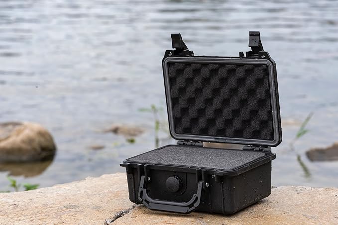 MEIJIA Portable All Weather IP67 Waterproof Protective Case, Hard Case