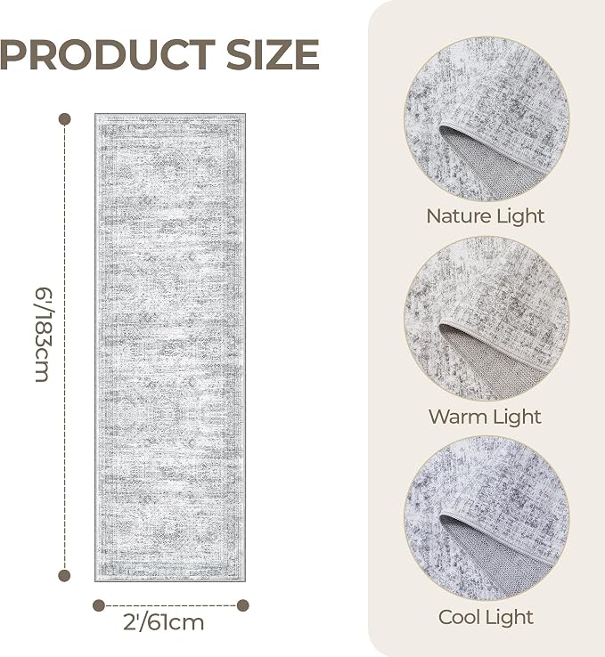 Washable Runner Rugs for Bedroom