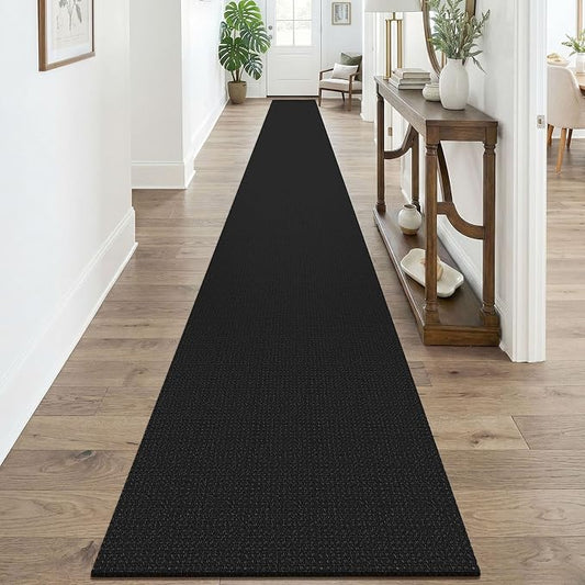 KOZYFLY Black 2x20 Runners Rugs
