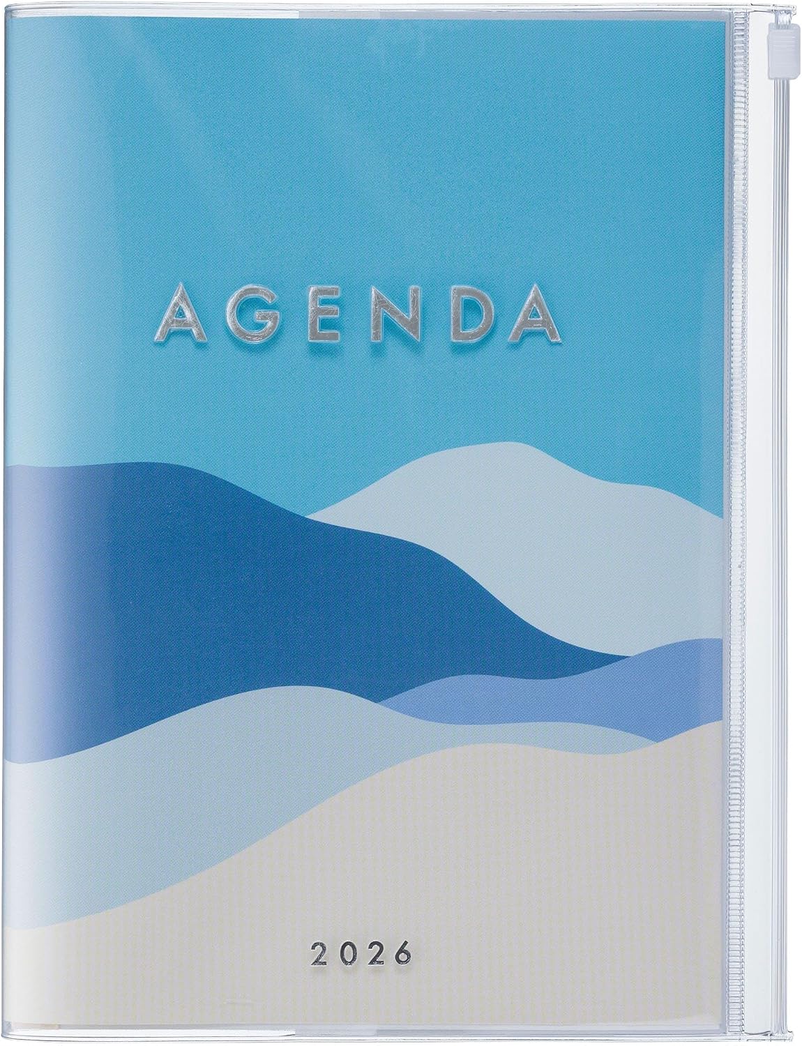 MARK'S 2025/26 Pocket Calendar, A5 Mountain, Blue: From September 2025 to December 2026