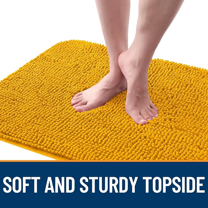 OLANLY Dog Door Mat for Muddy Paws 47x24, Absorbs Moisture and Dirt, Absorbent