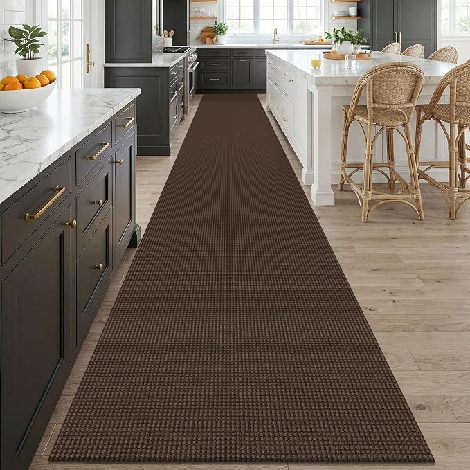 KOZYFLY 3x20 Runners Rugs for Hallway, Extra Long Washable Runner Rug, Non Slip