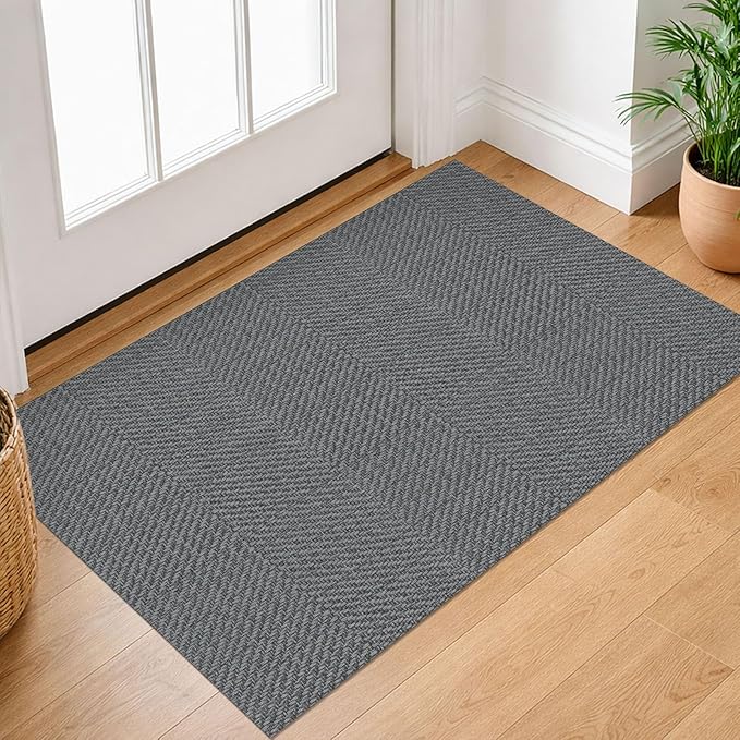 IOHOUZE Small Area Rug 2x3 Washable Woven Rugs