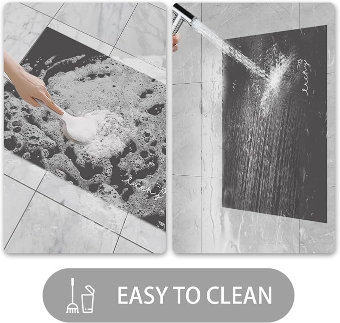 Ultra Thin Door Mat Indoor Entrance, 1/10 in Thin Door Mats