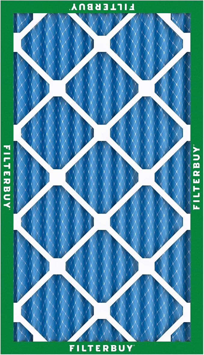 Filterbuy 16x24x2 Air Filter MERV 13 Optimal Smoke & Allergy Defense,