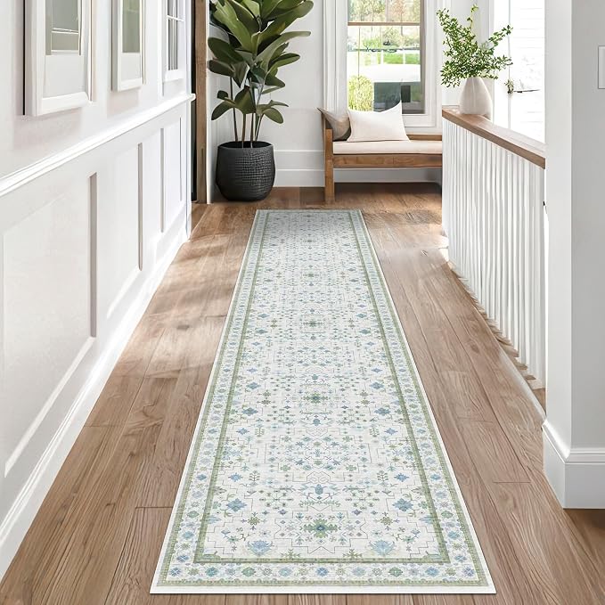 Hazo Haus Oushak 3x12 Wide Hallway Runner Rug