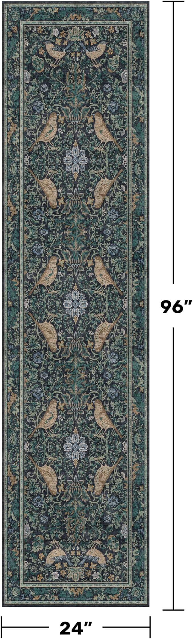 Washable 2x8 Extra Long Runners