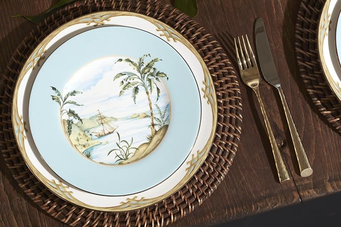 Lenox British Colonial 4-Piece Accent Plates, Appetizer Plate Set