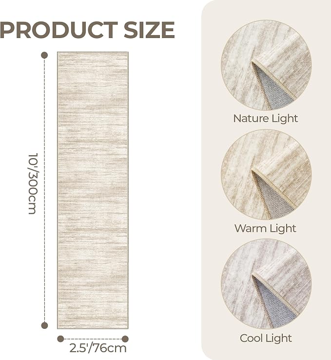 Kitchen Runner Rugs Non Skid Washable