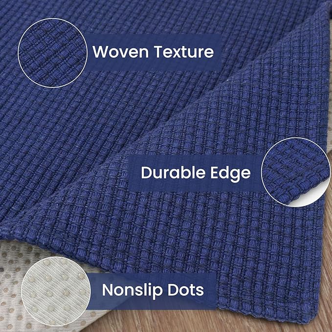 IOHOUZE Washable Area Rug 6x9 Non Slip Rugs