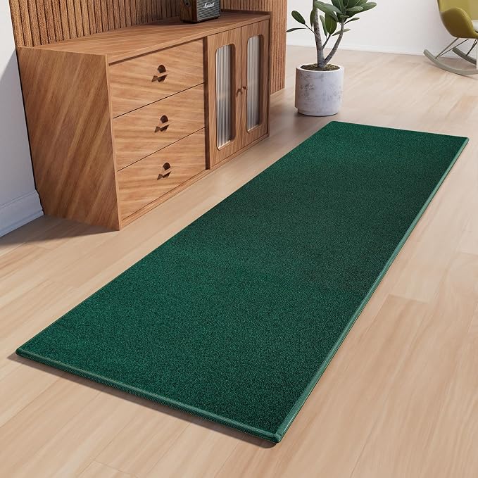 Runner Rug with Non Slip Rubber Backing, Washable Soft Floor Carpet