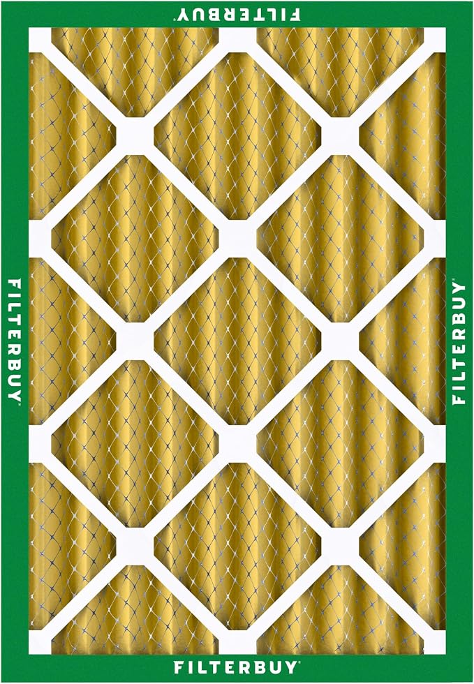 Filterbuy 20x24x4 Air Filter MERV 11 Superior Pet & Allergy Defense,