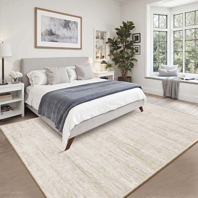 6x9 Area Rugs for Living Room, Non-Slip Modern Abstract Soft Large Washable Rug