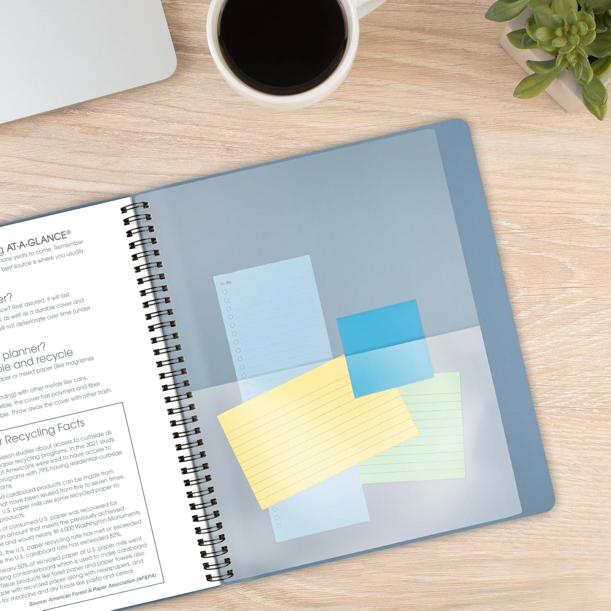 AT-A-GLANCE 2026 Planner, Monthly, 9” x 11”, Large, Contemporary, Drizzle (70250X2026)