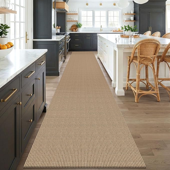 KOZYFLY Boho 3x18 Runners Rugs for Hallway, Extra Long Washable Runner Rug