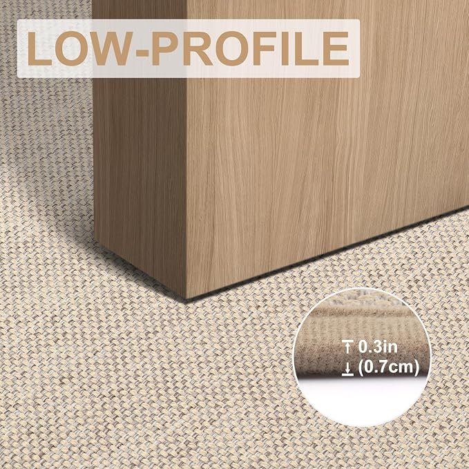 LEKEEPGO Door Mat 32"x47", Non Slip Door Mat Indoor Entrance, Rubber Backing
