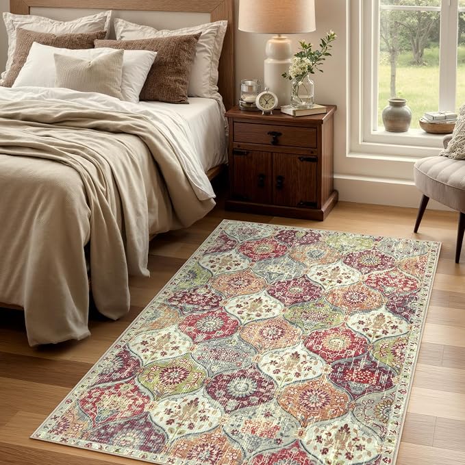 Lahome Moroccan Machine Washable Rugs