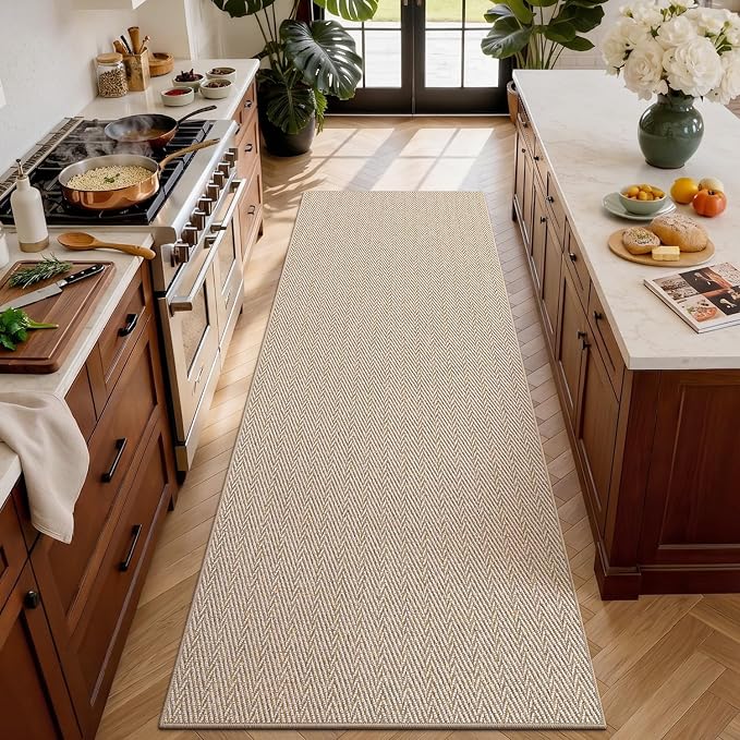 LUMI Ultra Thin Runner Rug for Hallway 2.3'x8', Non-Slip Entryway Rug