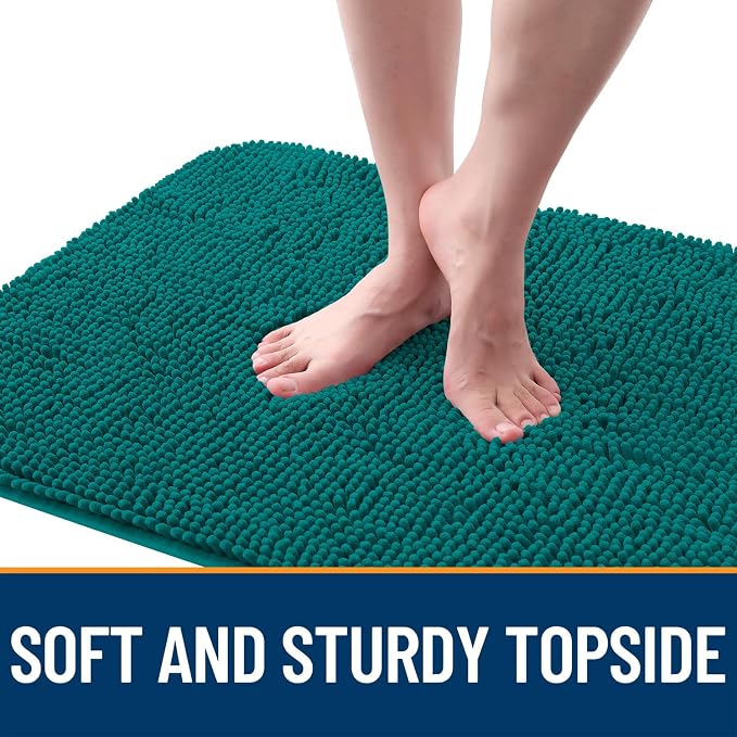 OLANLY Dog Door Mat for Muddy Paws 30x17, Absorbs Moisture and Dirt, Absorbent