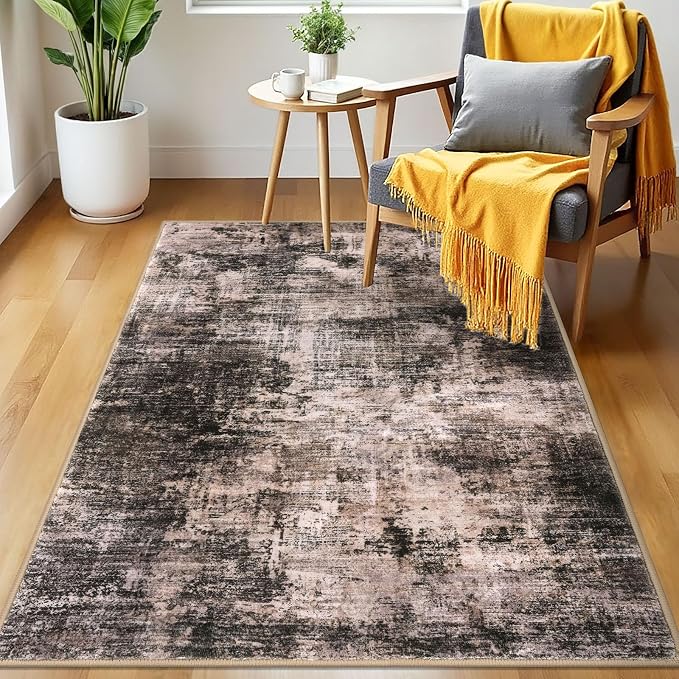 IOHOUZE Abstract Area Rug 3x5 Ft Washable Rugs