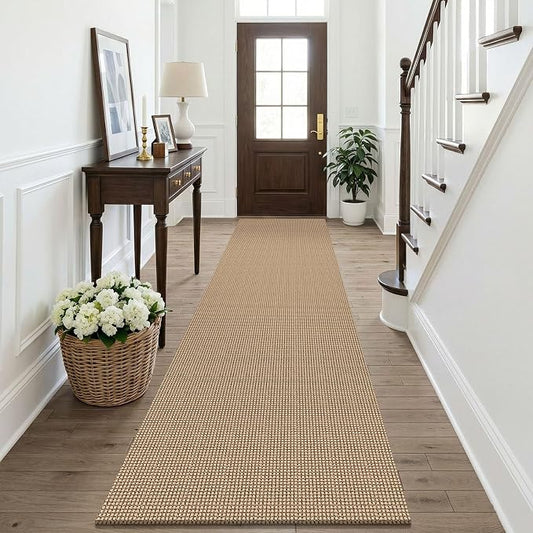 KOZYFLY Boho Runners for Hallways 2.6x10 ft Washable Kitchen Runner Non Slip