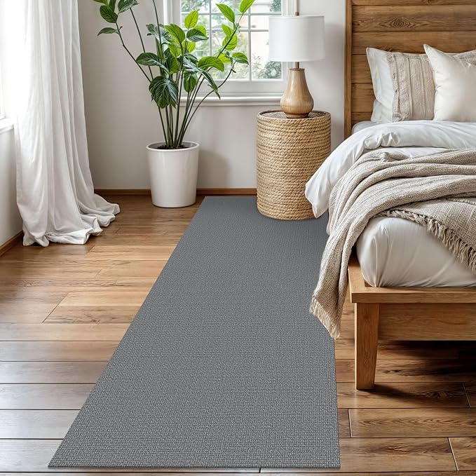 EARTHALL Washable Runner Rug 3x8 Ft Non Slip Runners