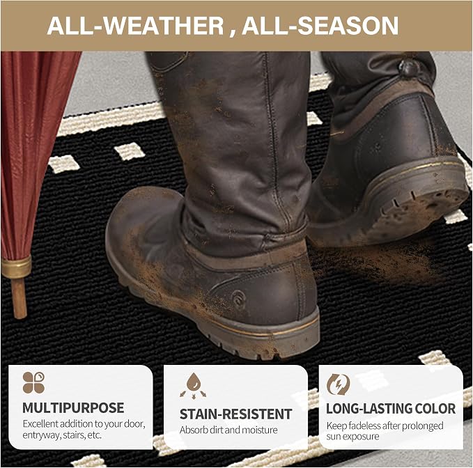 GRANNY SAYS Indoor Doormat, Non-Slip Front Door Mats, Outdoor Welcome Mat