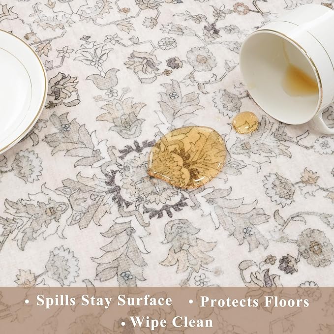3x6 Kitchen Runner Rug Non Slip Washable