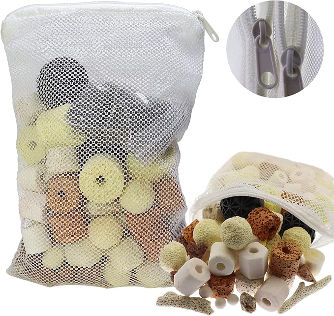 Aquarium Filter Media: 12-in-1 Bio Balls & Ceramic Rings Kit