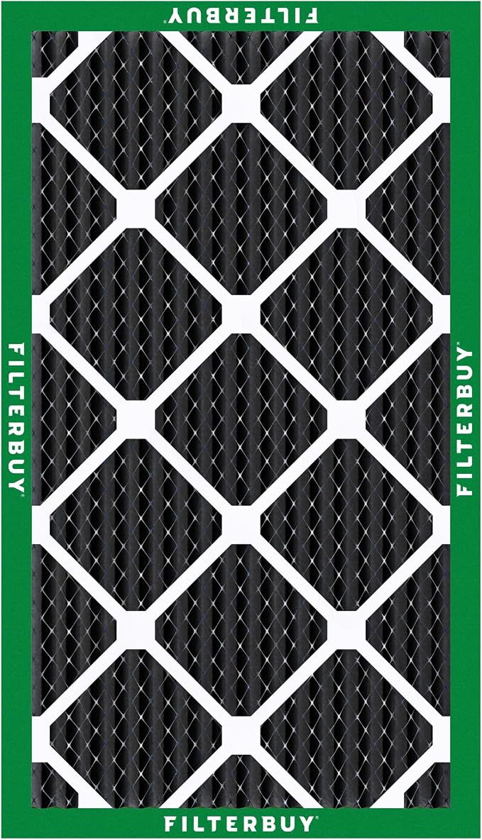 Filterbuy 14x24x1 Air Filter MERV 10 Odor & Allergy Defense