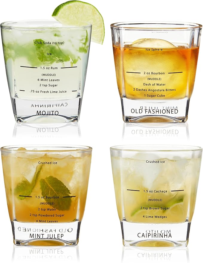 True Cocktail Rocks Glasses