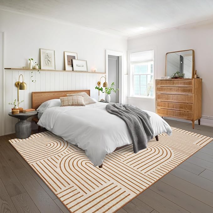 ROYHOME Washable Rug 8x10 Area Rugs