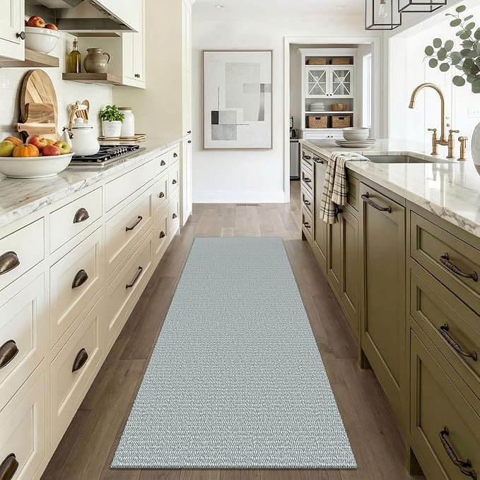 EARTHALL Washable Runner Rug 3x6 Ft Non Slip Runners
