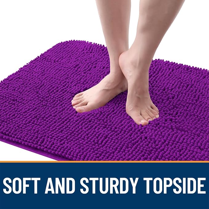 OLANLY Dog Door Mat for Muddy Paws 40x24, Absorbs Moisture and Dirt, Absorbent