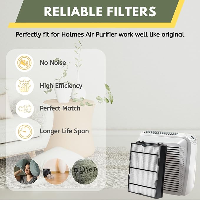 Nispira Air Filter Replacement Compatible