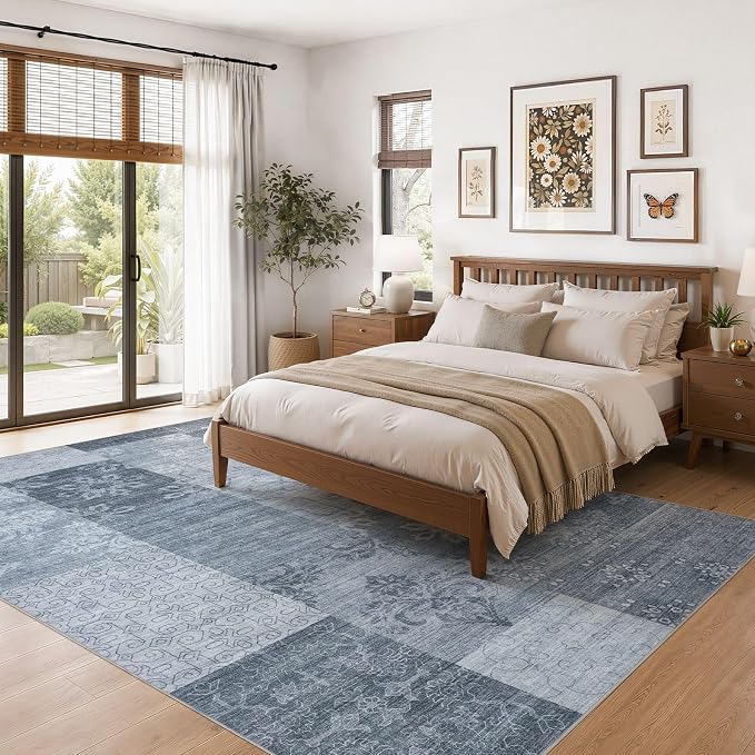 UERMEI 8x10 Area Rug for Living Room
