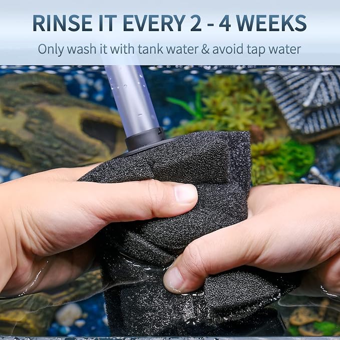 Pawfly Aquarium Large Bio Sponge Filter Quiet Betta Fry Shrimp and Small Fish