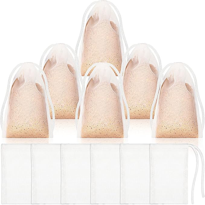 Shappy 12 Pieces Aquarium Filter Media Bags 150 Micrometer Fine Filter