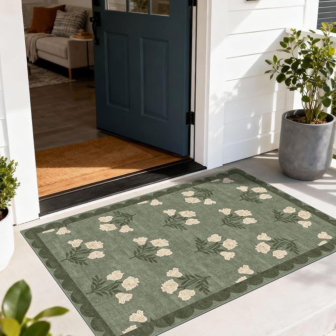 Floral Outdoor Rug