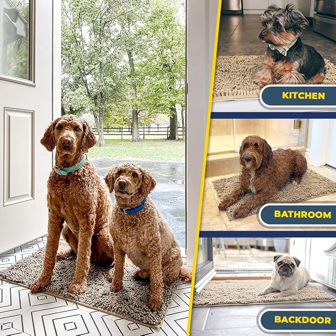 Muddy Mat® | Super Water Absorbent Door Mat Indoor, Microfiber Quick Dry