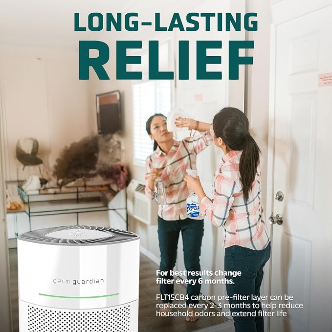 GermGuardian Filter V Toxin Clear HEPA Genuine Air Purifier Replacement Filter