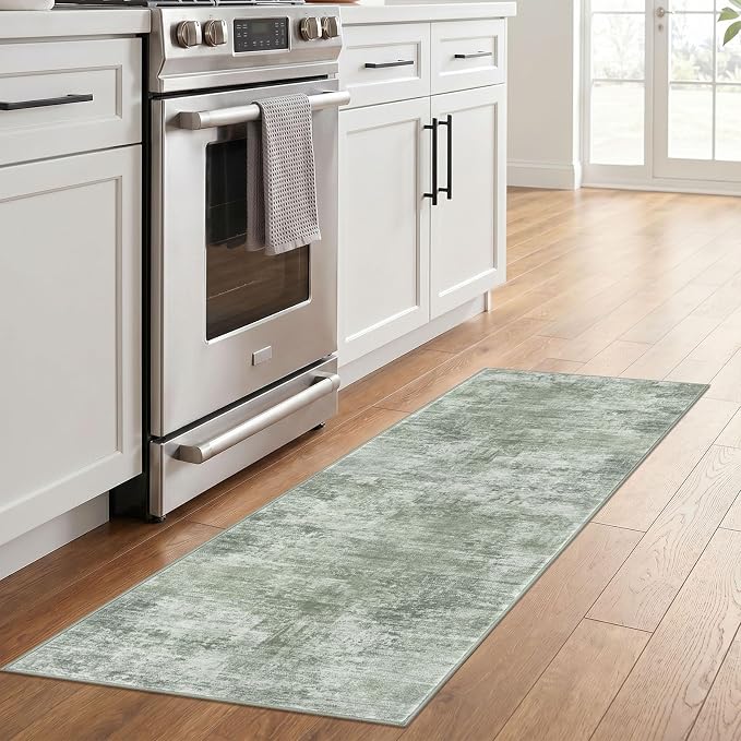 IOHOUZE Abstract Runner Rug 2x6 Ft Washable Runners