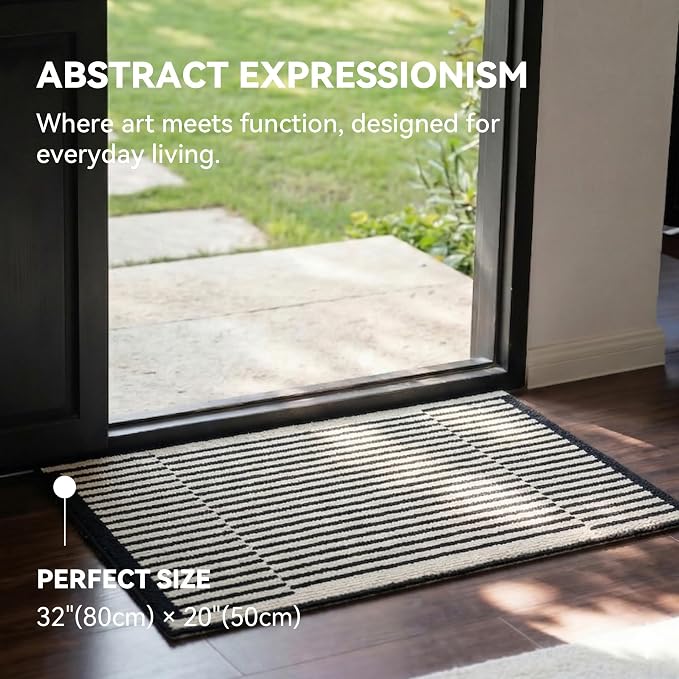 GRANNY SAYS Door Mat, Dirt Absorb Front Door Mat Outside Entrance, Low Profile
