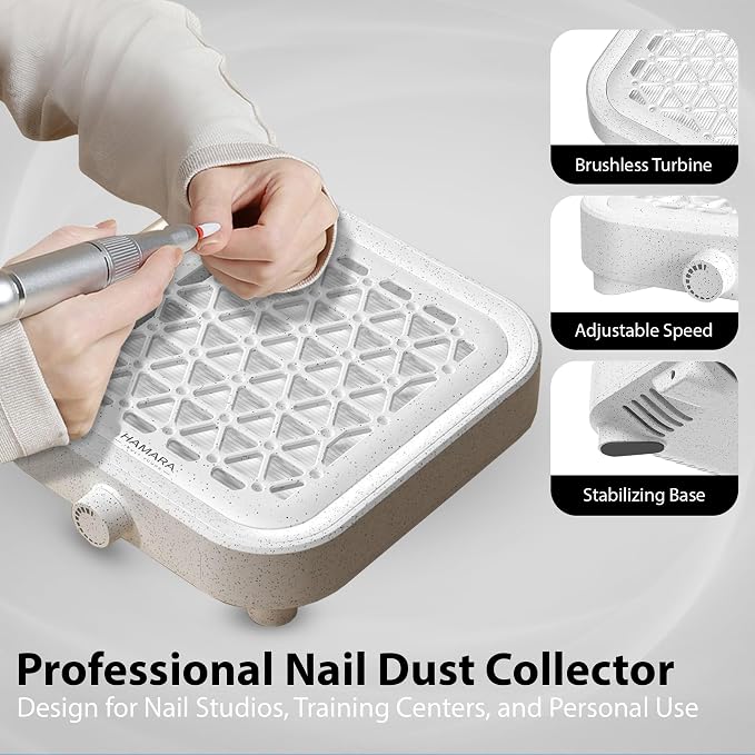 Nail Dust Collector Quiet & Powerful