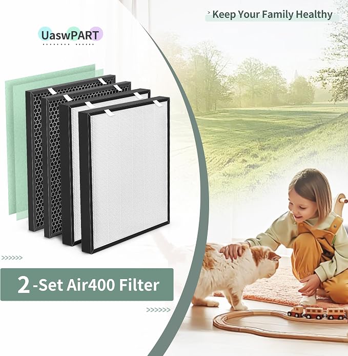 Air400 Filter Compatible with Bissell Air400 Air Pu-rifier Filter Replacement