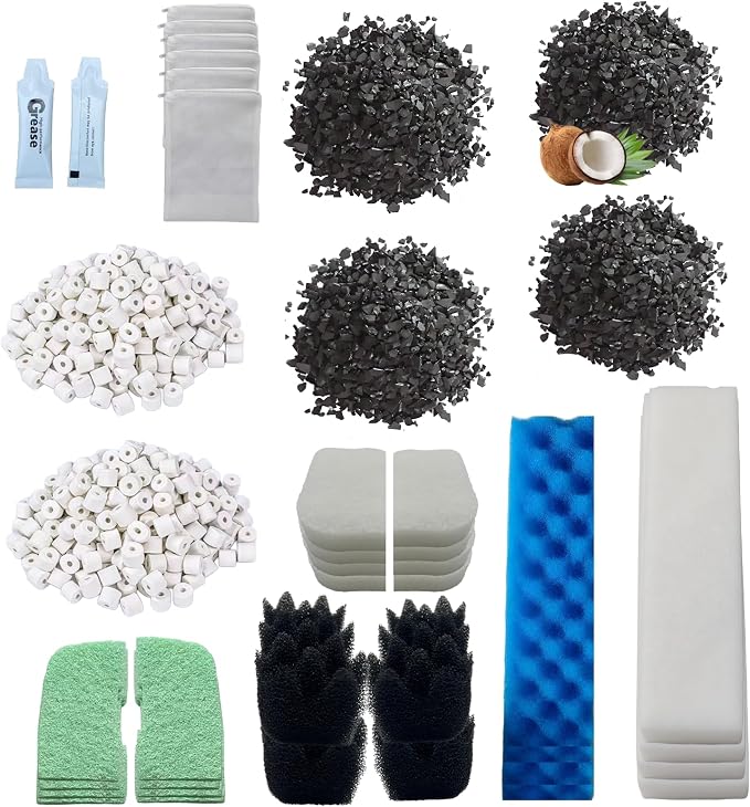 42 Pack Filter Media Kit for Fluval 406/407 Canister Filters