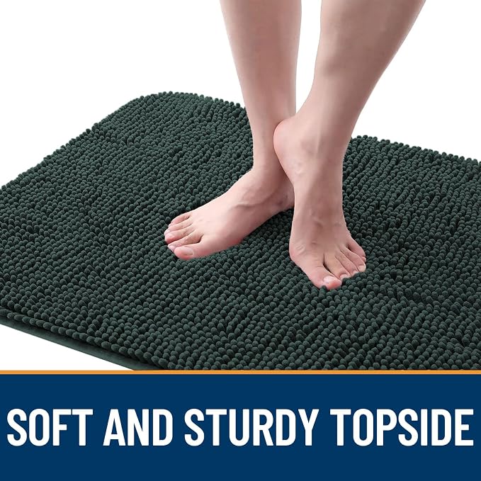 OLANLY Dog Door Mat for Muddy Paws 30x20, Absorbs Moisture and Dirt, Absorbent