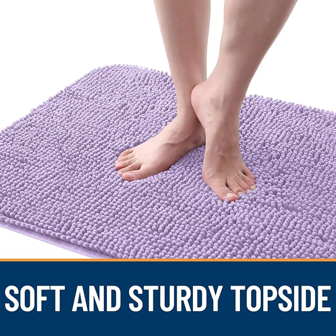 OLANLY Dog Door Mat for Muddy Paws 47x17, Absorbs Moisture and Dirt, Absorbent