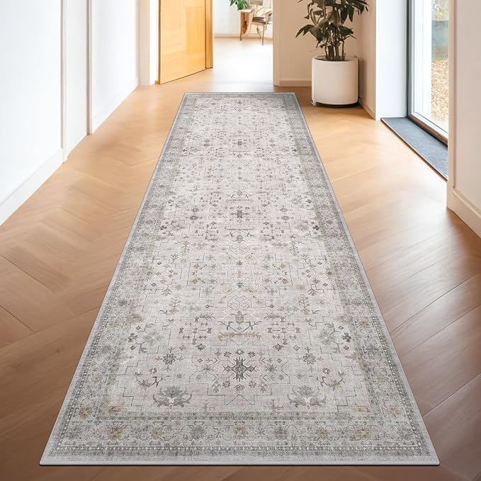 Hazo Haus Non Slip Hallway Runner Rug