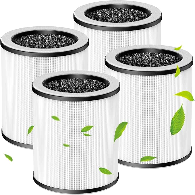 P60 Replacement Filters for YARIKI/TPLMB P60 Air Purifier, for Vhoiu KJ50 Air